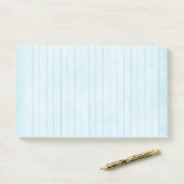 Linierte Post-it-Notizen Post-it Klebezettel (Auf Schreibtisch)