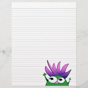 Liniertes Binderpapier 8,5"x11" passt zu Avery Cus Flyer