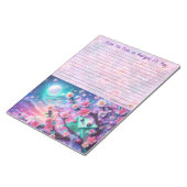 Liniertes Happy Mail Notizbuch Notizblock (angewinkelt)