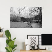 Link Farm Covered Bridge Poster (Heimbüro)