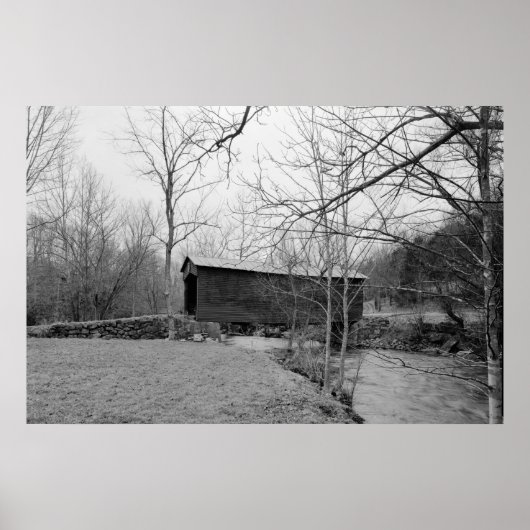 Link Farm Covered Bridge Poster (Vorne)