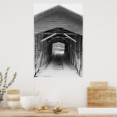 Link Farm Covered Bridge Poster (Küche)