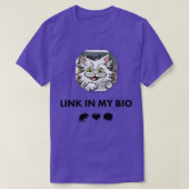 Link in Bio T-Shirt (Design vorne)