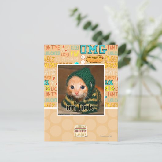 Link Postkarte (Stehend Vorderseite)