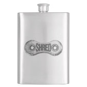 Link "Shred Bike Chain" Flachmann (Vorderseite)