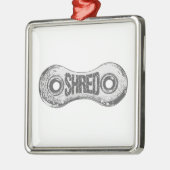 Link "Shred Bike Chain" Ornament Aus Metall (Links)