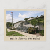 Link Trainer Gebäude #8 Postkarte (Vorderseite)