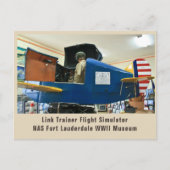 Link Trainer Postkarte (Vorderseite)