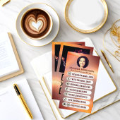 Link zu modernen beruflichen Social Media-Icons Visitenkarte