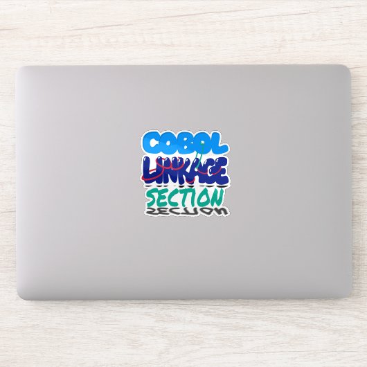 Linkage Section in Cobol-Programmierung Sticker (Computer)