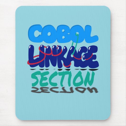 Linkage Section in Cobol Programming Mousepad (Vorne)