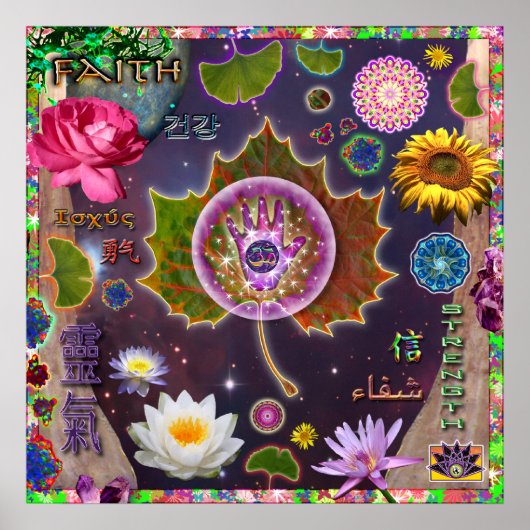 Linke 4 Heilung Poster (Vorne)