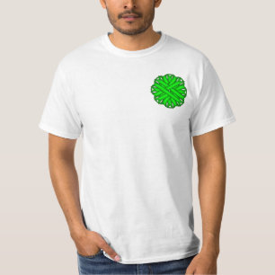 Linke Green Blume Ribbon T-Shirt