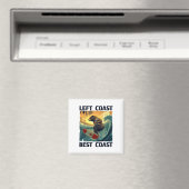Linke Küste, Beste Küste Rede Mit Cool Surfing Be Magnet (In Situ (Geschirrspüler))