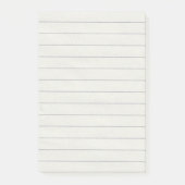 Linke Post es Notizen (Vorderseite)