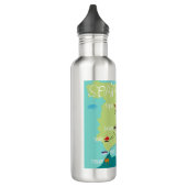 Linke Seite zur Wasser-Flasche Spaniens 2 Trinkflasche (Links)