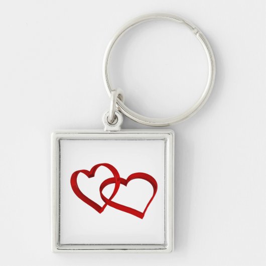 Linked Hearts Schlüsselanhänger (Vorne)