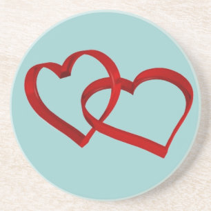 Linked Hearts-Untersetzer Untersetzer