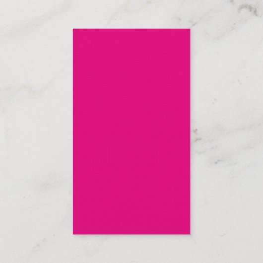 Linken beruflich minimalistisch modern rosa weiß visitenkarte (Rückseite)