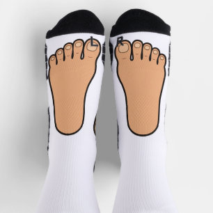 Linker Fuß Rechter Fuß Cartoon-Socken Socken