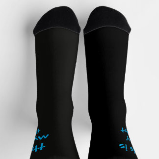 linker Fuß, rechter Fuß Socken