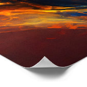 "Linker Reiz: Die charmante Pose einer Dame wird g Poster (Ecke)