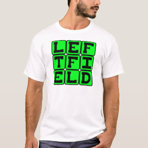 Linkes Feld, Baseballposition T-Shirt