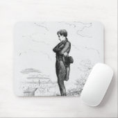 Links allein, Rastignac ging einige Schritte Mousepad (Mit Mouse)