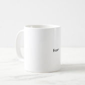 links Ansicht Kaffeetasse (Vorderseite Links)