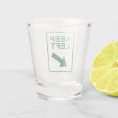 LINKS Arrow-Shot-Glas behalten - Ausrichtung Schnapsglas (Rückseite)