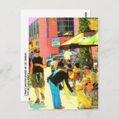 Links auf Santa Monica - Postkarte (Vorne/Hinten)