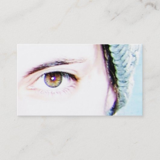 links Auge Visitenkarte (Vorderseite)