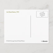 Links Bankbücher Postkarte (Rückseite)