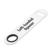 Links Bar-Key Speed Flaschenöffner (Vorderseite Schrägansicht)