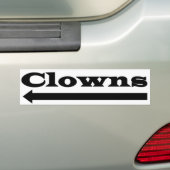 Links Clowns Autoaufkleber (Auf Auto)