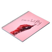 Links Design, ich bin eine leere Botschaft Notizblock (Linke Seite)