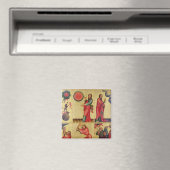 Links Flügel des Hohen Altars von St. Peter Magnet (In Situ (Geschirrspüler))