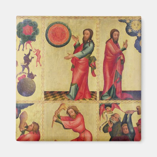 Links Flügel des Hohen Altars von St. Peter Magnet (Vorne)