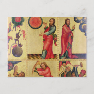Links Flügel des Hohen Altars von St. Peter Postkarte