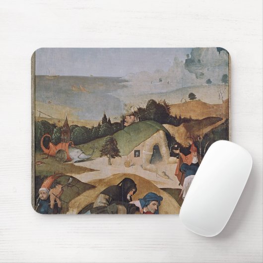 Links Flügel des Triptychons der Versuchung von Mousepad (Mit Mouse)