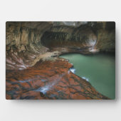 Links Gabel | Zion National Park, Utah Fotoplatte (Vorderseite)