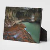 Links Gabel | Zion National Park, Utah Fotoplatte (Seite)