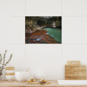 Links Gabel | Zion National Park, Utah Poster (Küche)