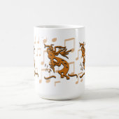 Links gegenüber Kokopelli Musical Merrymaker Kaffeetasse (Mittel)