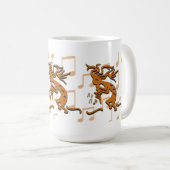 Links gegenüber Kokopelli Musical Merrymaker Kaffeetasse (VorderseiteRechts)