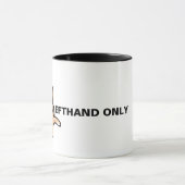 Links grafische L-Tasse Tasse (Zentrum)