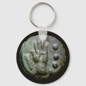 Links Hand Aes Grave Quadrans Schlüsselanhänger (Vorderseite)