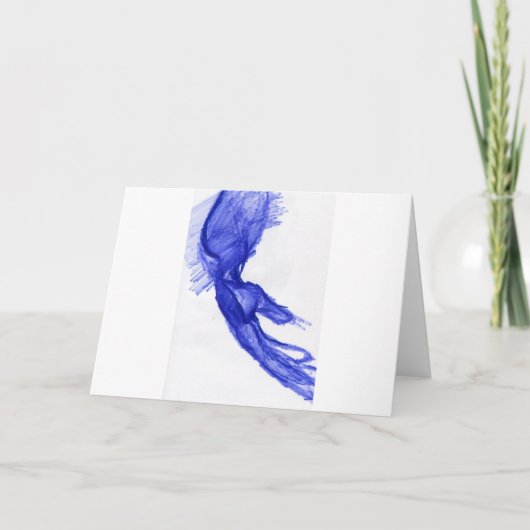 Links Hand des Ausdrucks Karte (Vorderseite)