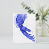 Links Hand des Ausdrucks Postkarte (Stehend Vorderseite)