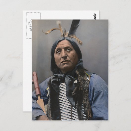 Links Handbär Postkarte (Vorne/Hinten)